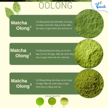 BỘT TRÀ MATCHA OOLONG BẢO LỘC 100G