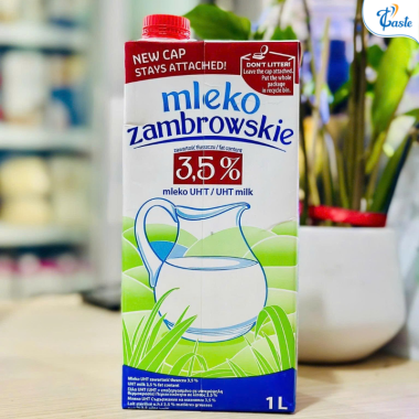 [CHỈ GIAO TP.HCM] SỮA TƯƠI TIỆT TRÙNG MLEKO ZAMBROWSKIE (FAT 3.5%)