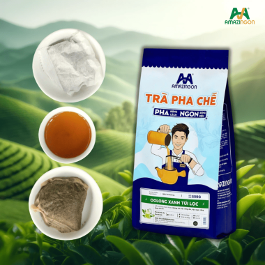 TRÀ OOLONG XANH TÚI LỌC AMAZINGON