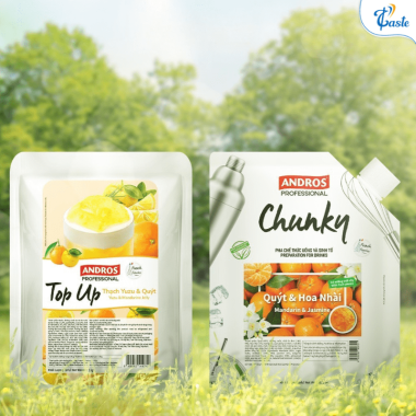 THẠCH YUZU & QUÝT - TOP UP JELLY ANDROS 1KG