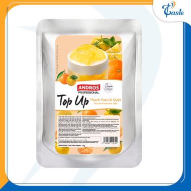 THẠCH YUZU & QUÝT - TOP UP JELLY ANDROS 1KG