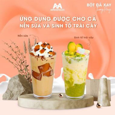 BỘT ĐÁ XAY THƯỢNG HẠNG AMAZINGON 500G, 1KG