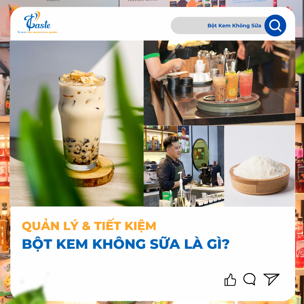 Bột Kem Không Sữa Là Gì? Bí Quyết Giúp Quán Pha Chế Đồ Uống Ngon và Tiết Kiệm