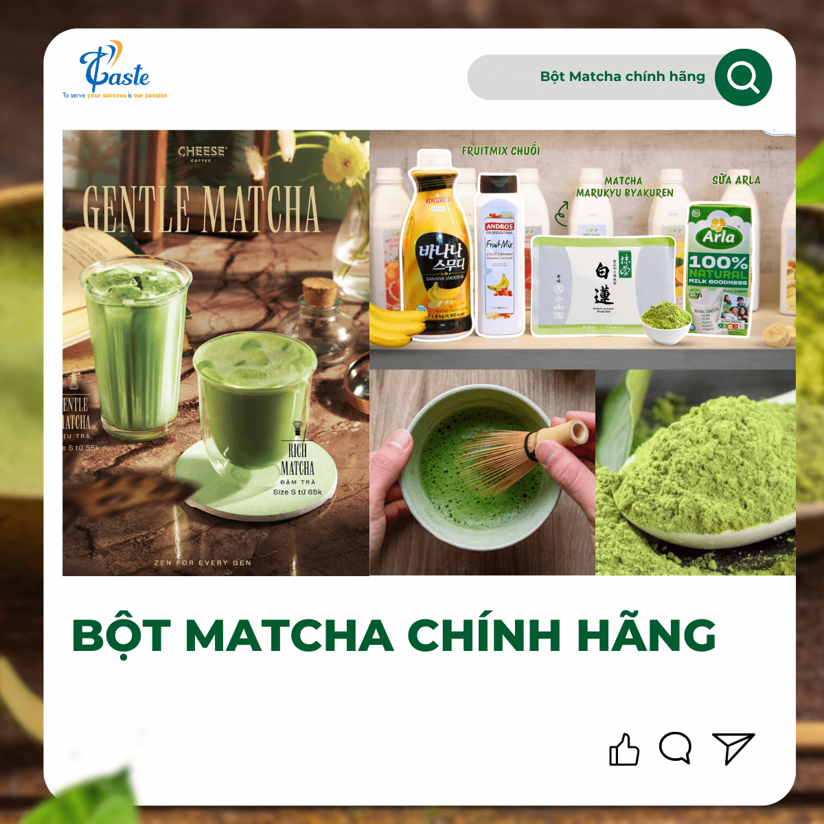 Top 6 Bột Matcha Chính Hãng Dành Cho Kênh Quán