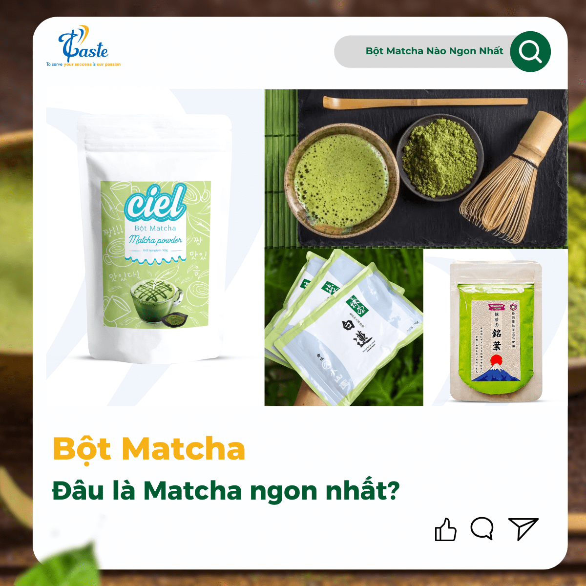 Khám Phá Bột Matcha Nào Ngon Nhất Thị Trường?