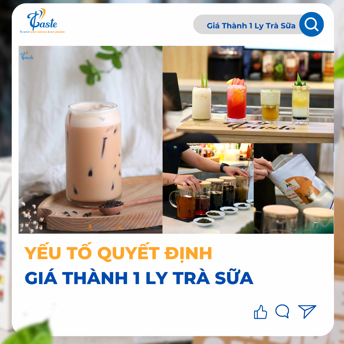 Giá Thành 1 Ly Trà Sữa Phụ Thuộc Vào Điều Gì?