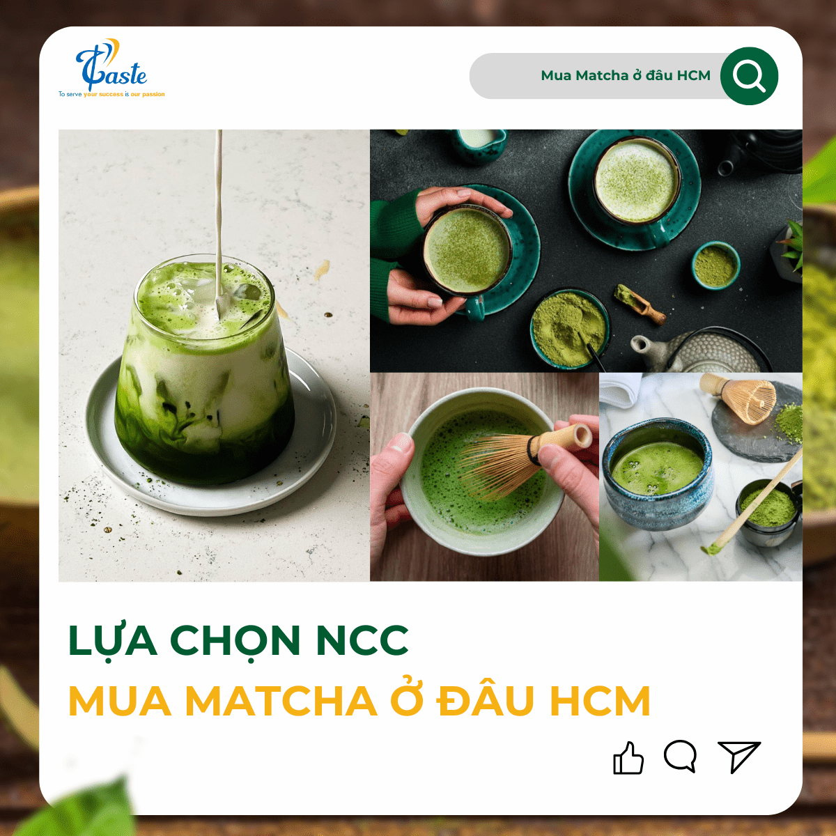 Địa Điểm Uy Tín Mua Matcha Ở Đâu HCM?