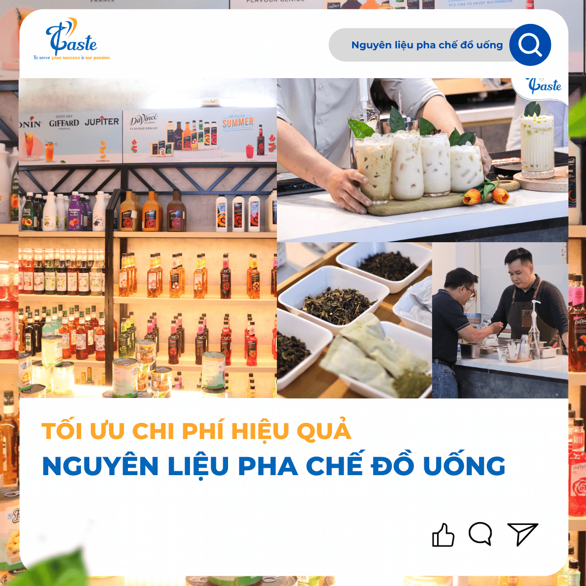 Tối Ưu Chi Phí Nguyên Liệu Pha Chế Đồ Uống Hiệu Quả