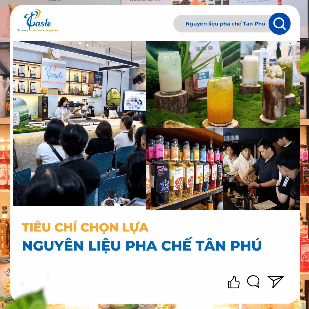 Cách Xác Nhận Nguyên Liệu Pha Chế Tân Phú Uy Tín