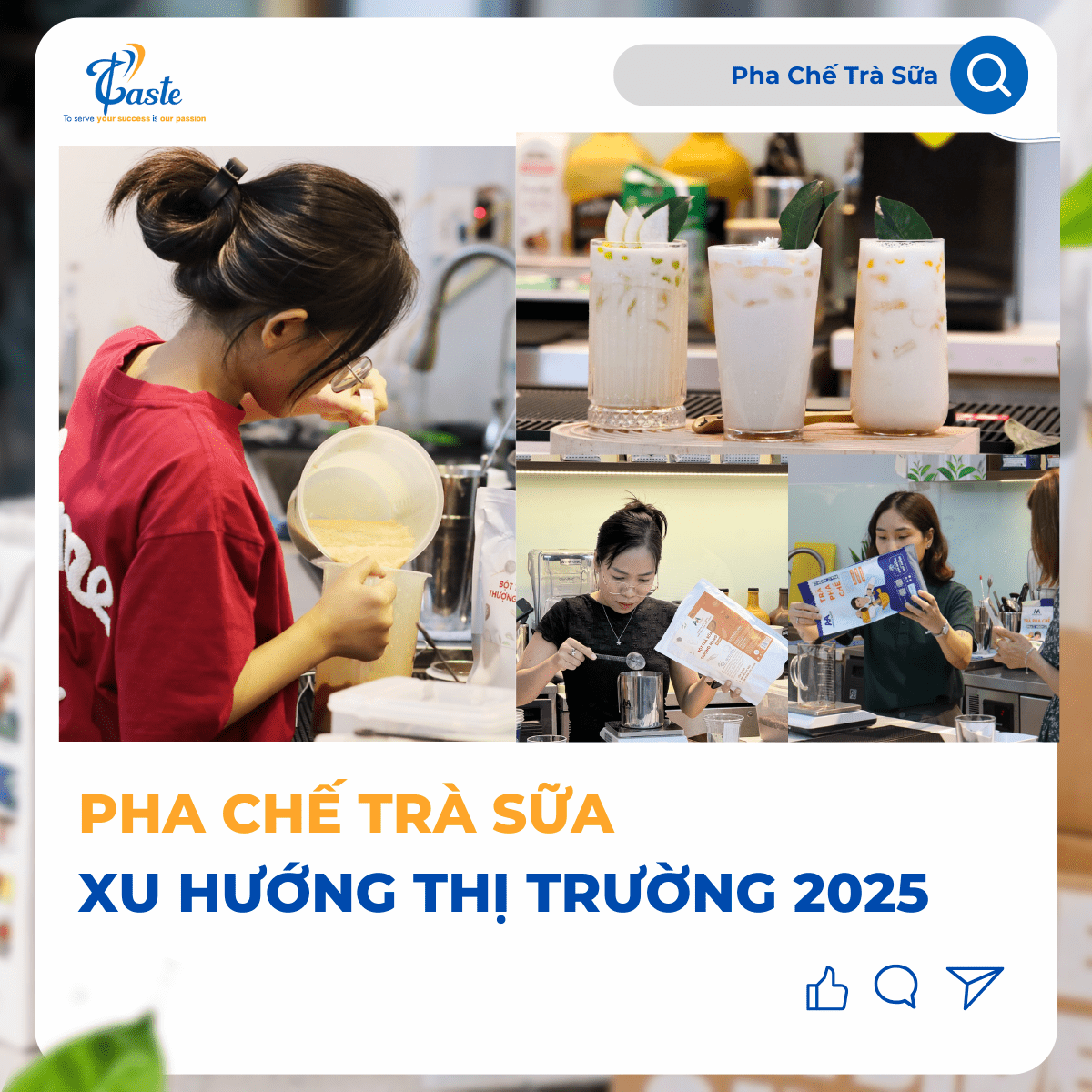 Bắt Trend Xu Hướng Pha Chế Trà Sữa Mới Nhất 2025