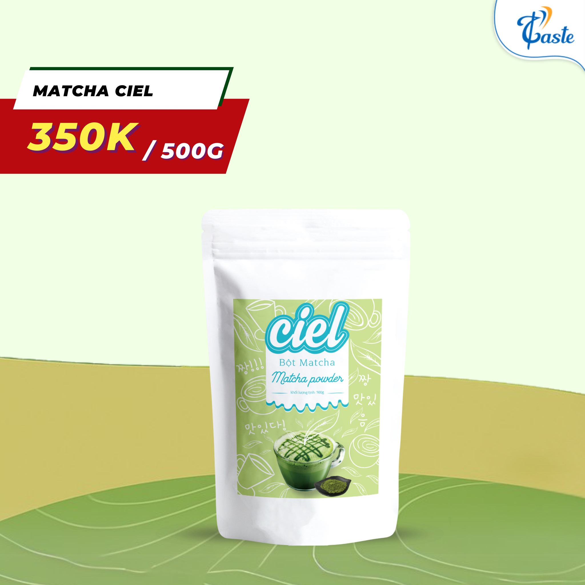 BỘT TRÀ XANH MATCHA CIEL