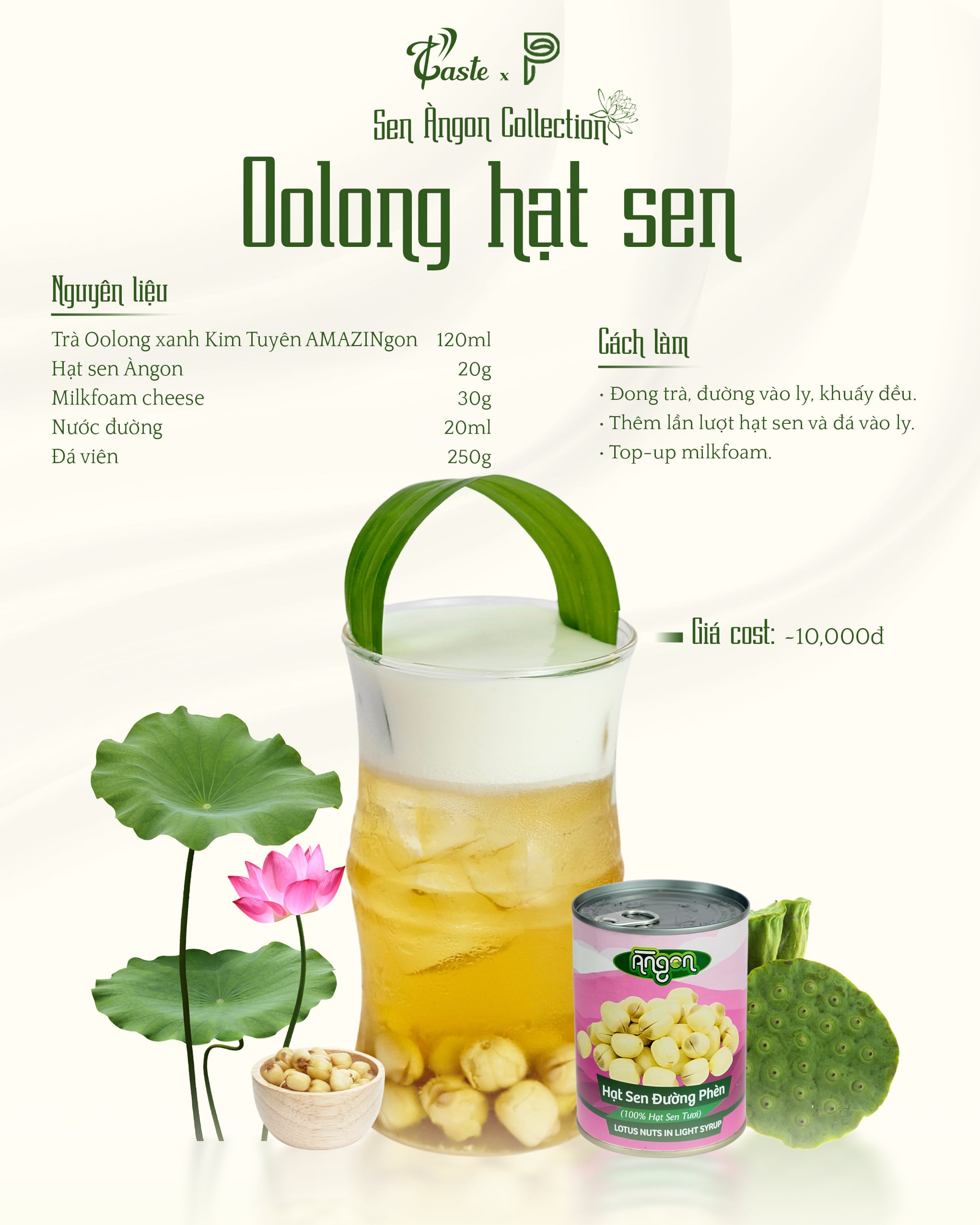 Bộ Sưu Tập Hạt Sen - Nông Sản Việt