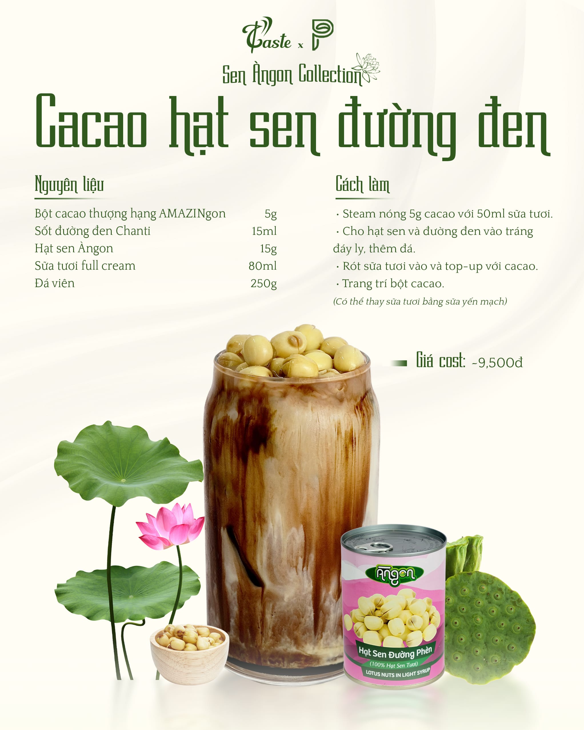 Bộ Sưu Tập Hạt Sen - Nông Sản Việt