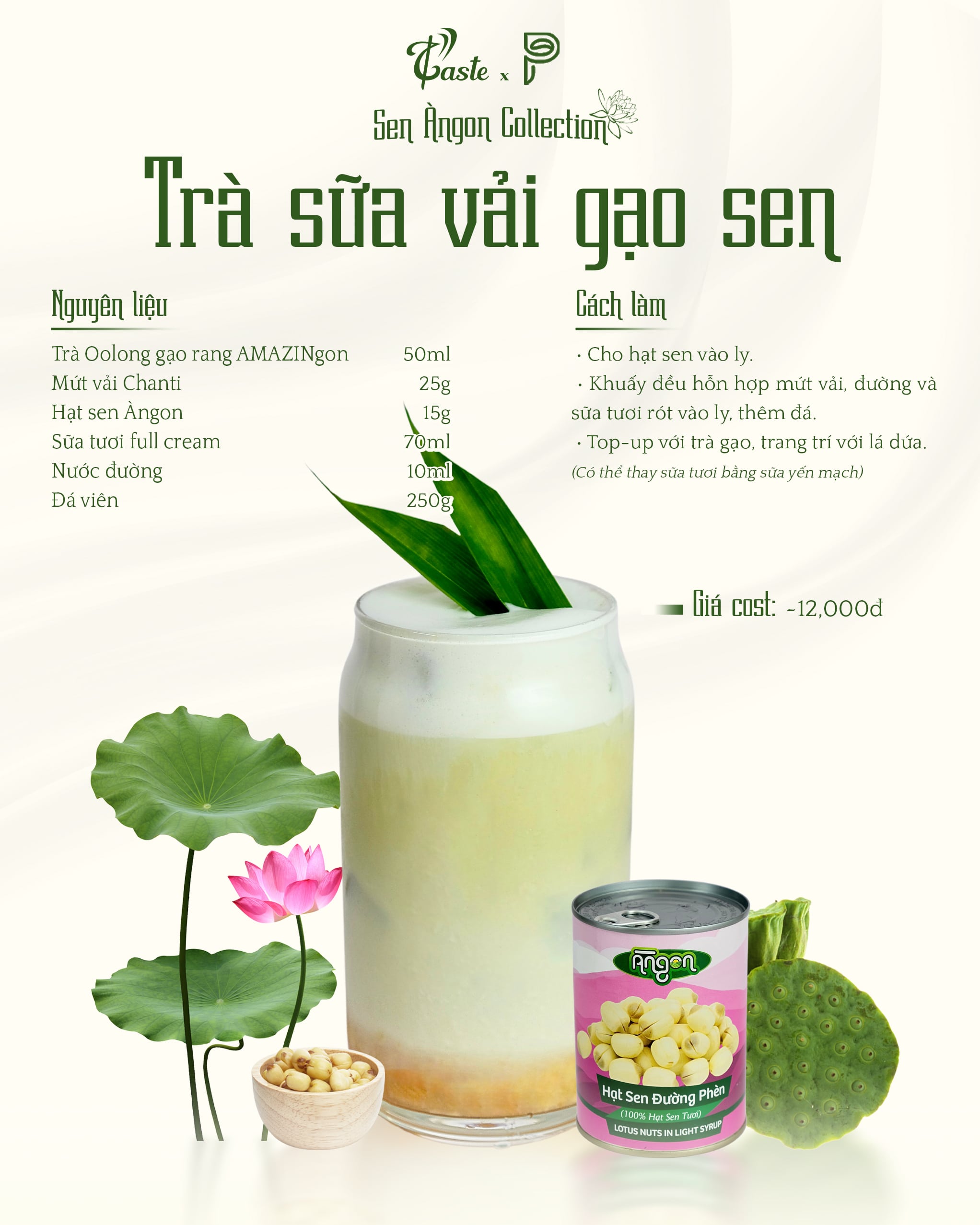 Bộ Sưu Tập Hạt Sen - Nông Sản Việt