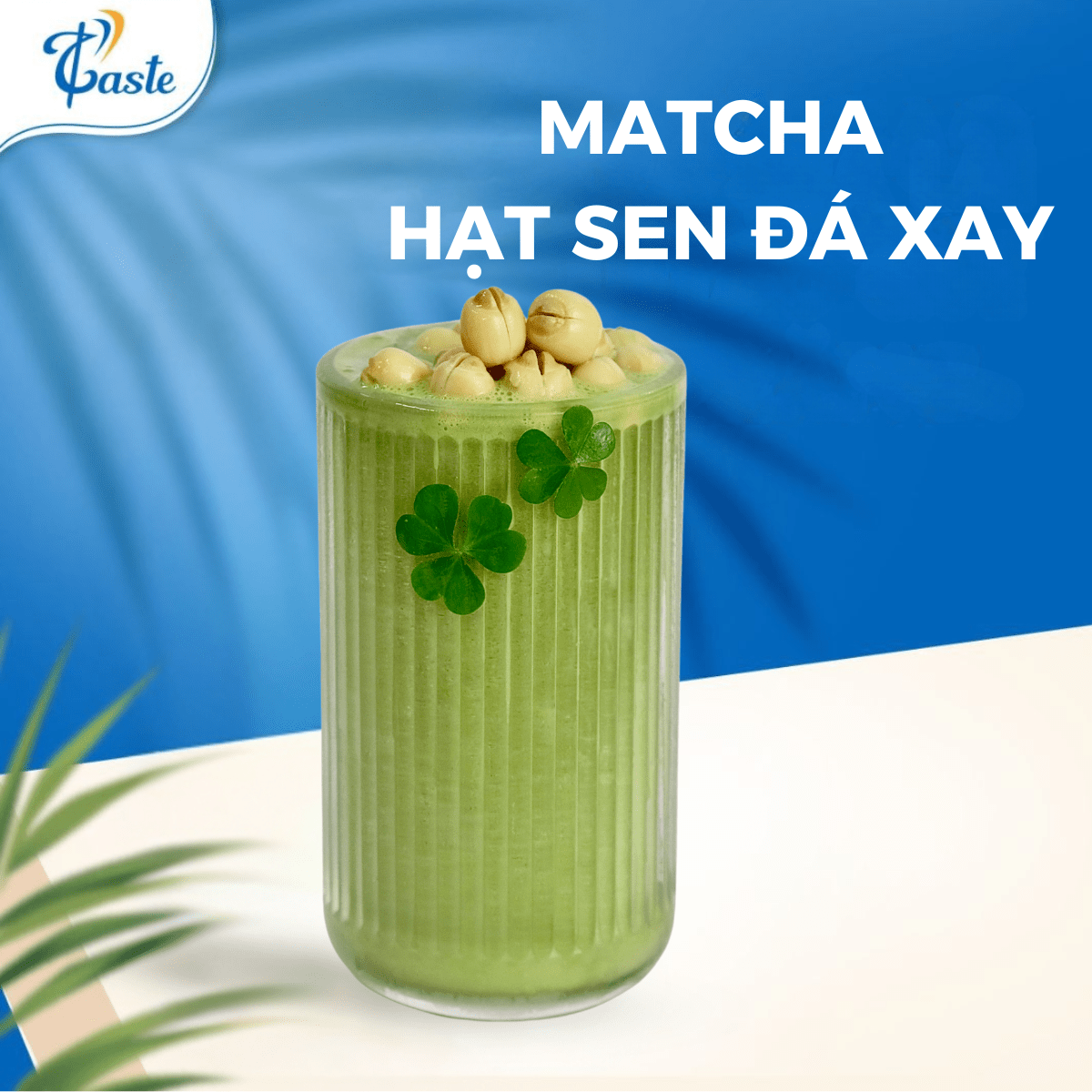 MATCHA HẠT SEN ĐÁ XAY