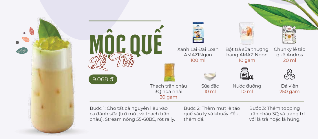 MỘC QUẾ LÊ TRÀ