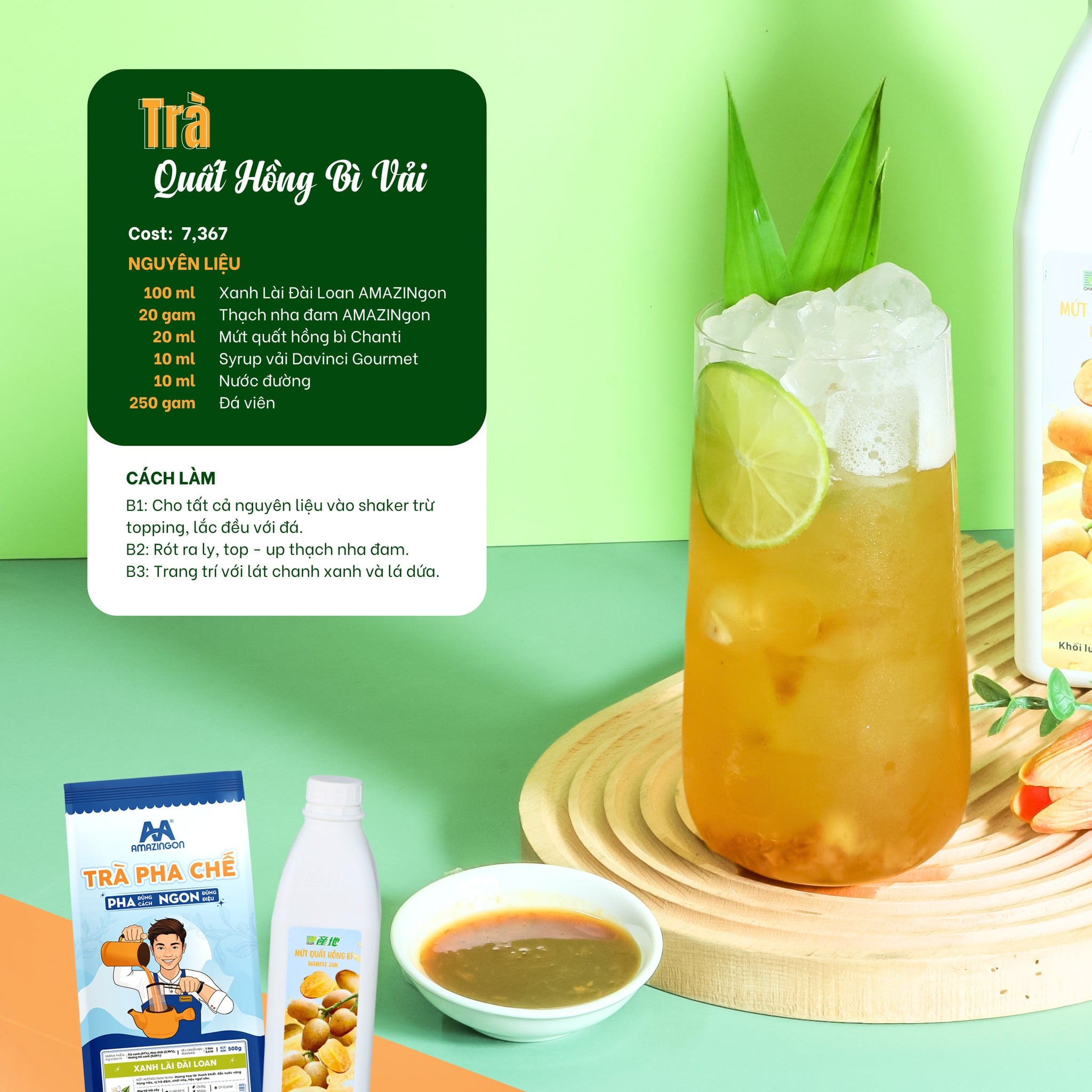 Mứt Chanti – Bộ Công Thức 