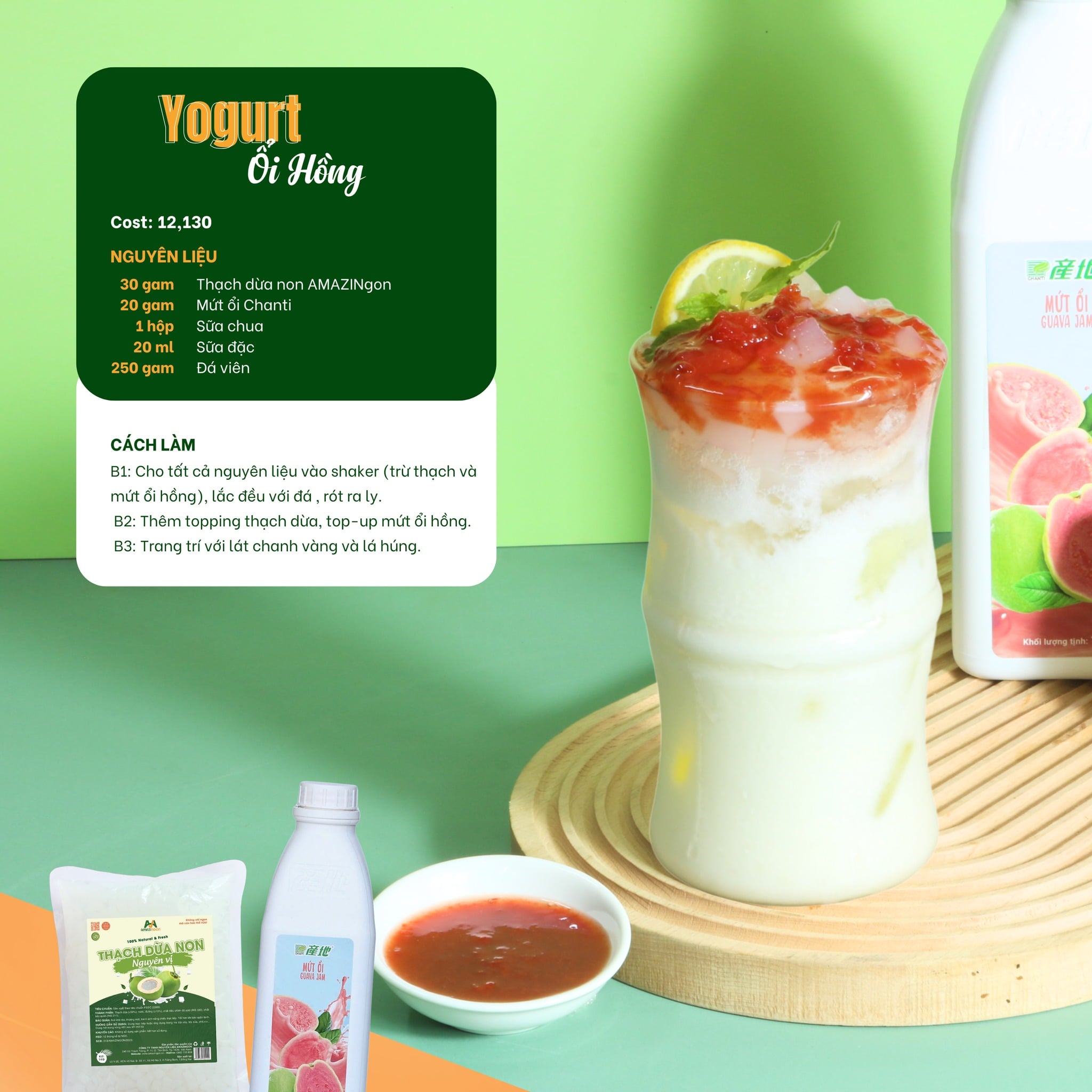 Mứt Chanti – Bộ Công Thức 