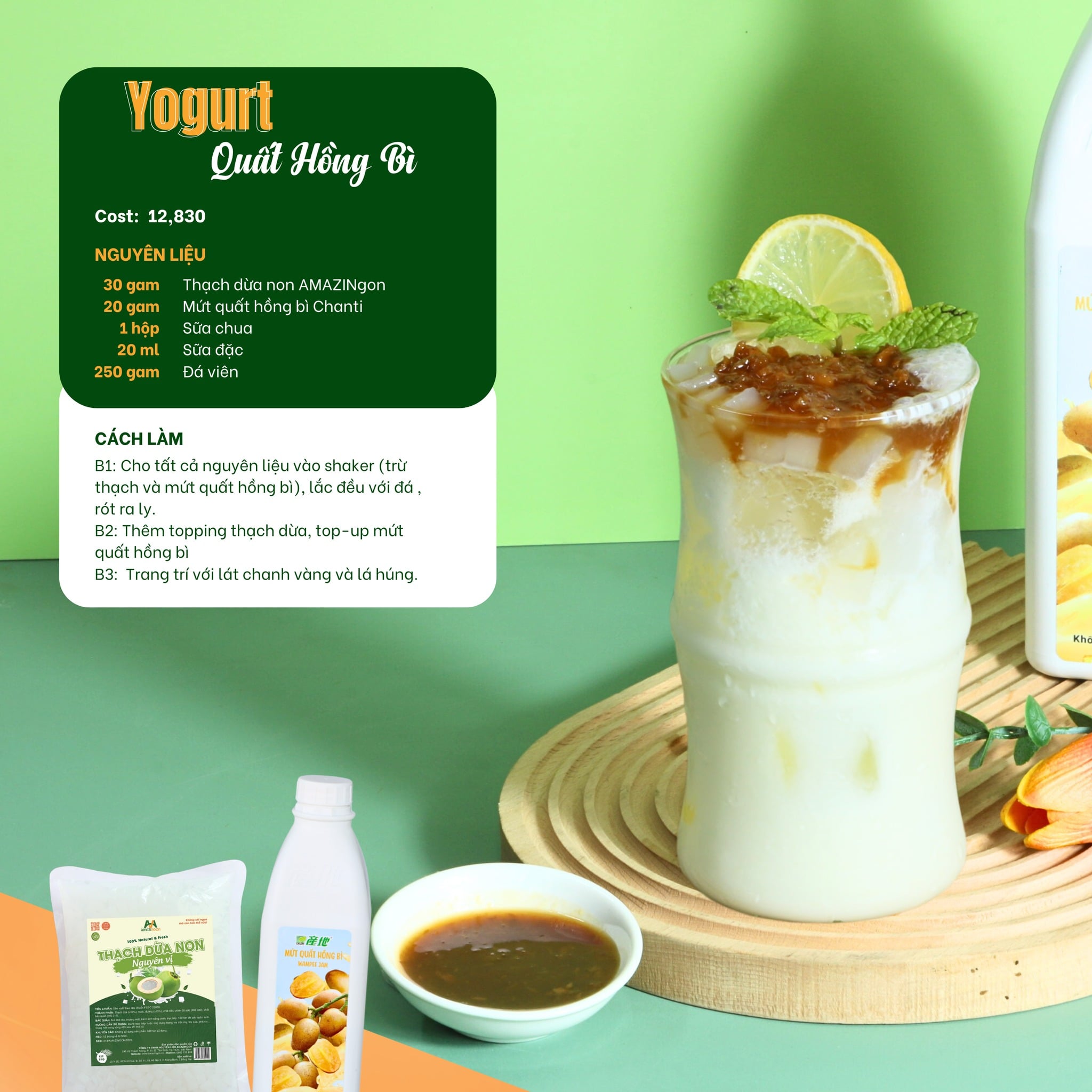 Mứt Chanti – Bộ Công Thức 