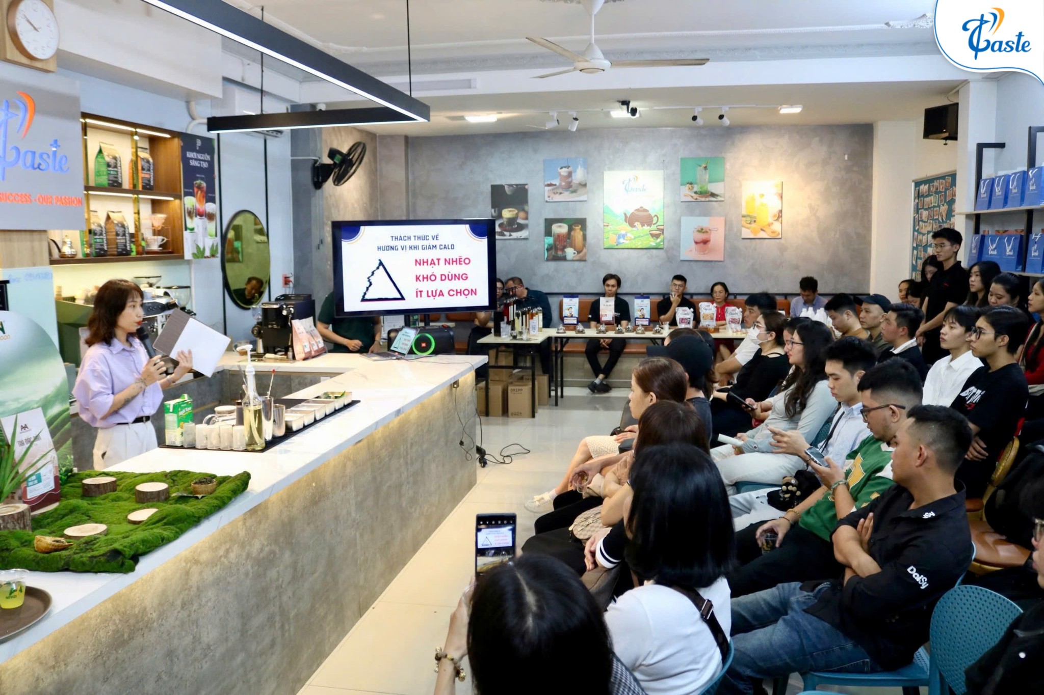 P-Taste Show Workshop đồ uống nguyên liệu pha chế