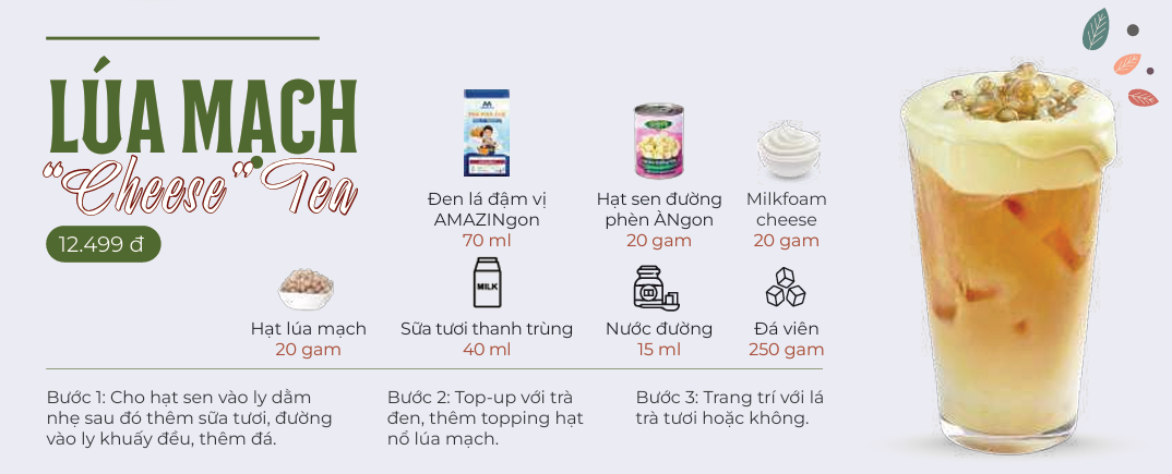 trà sữa thanh vị