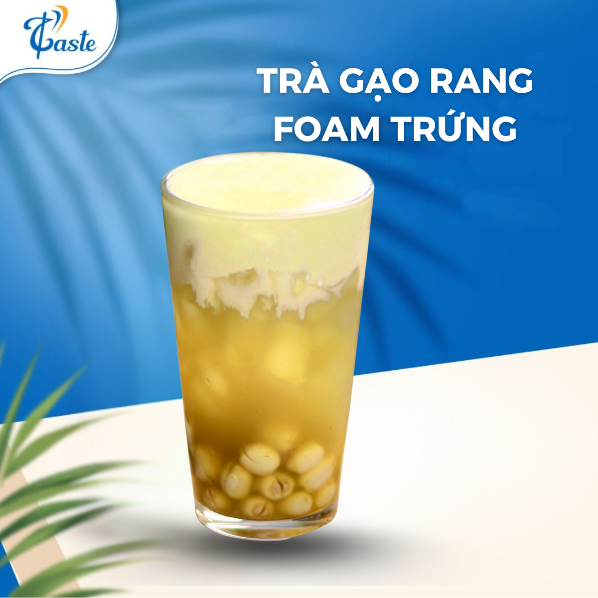 TRÀ GẠO RANG FOAM TRỨNG