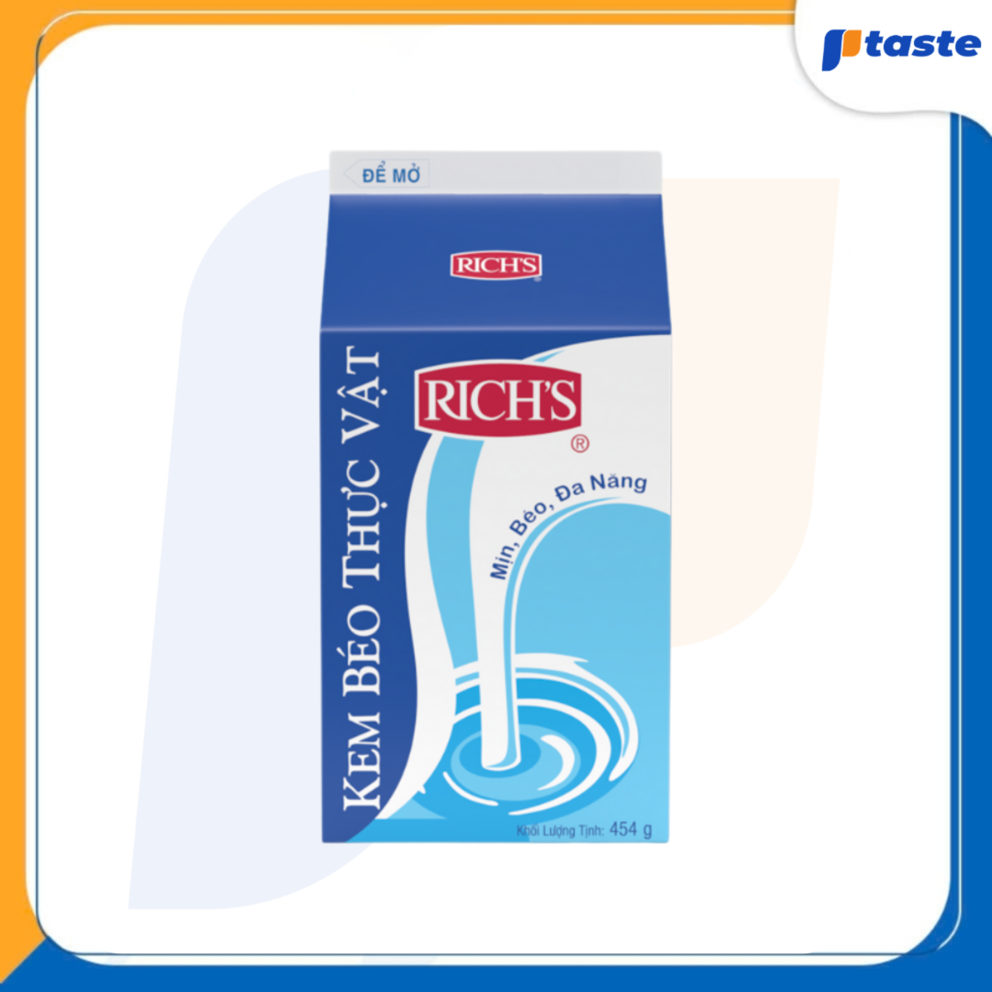 KEM BÉO THỰC VẬT RICH'S CREAMER NON DAIRY 454G