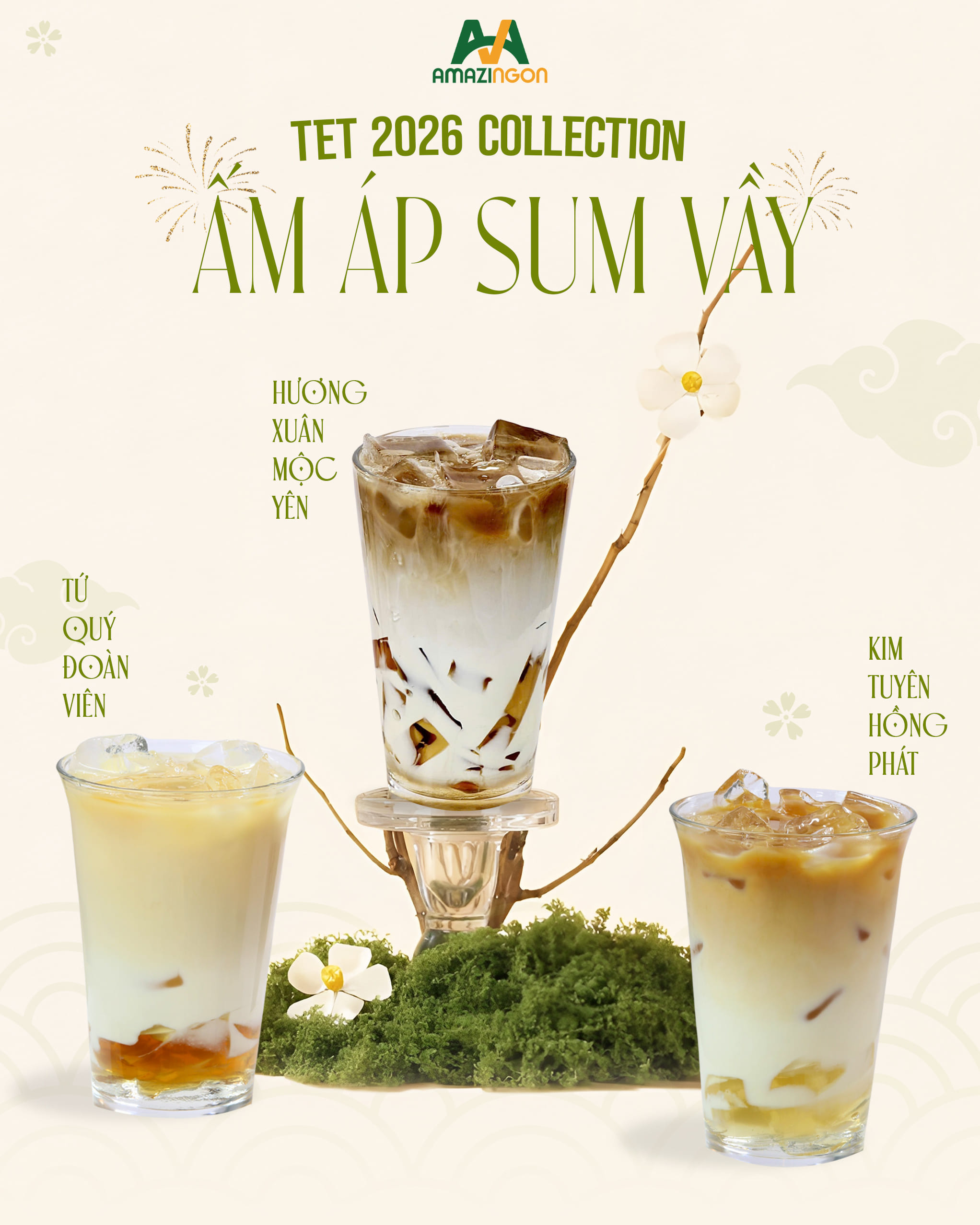[P-Taste x AMAZINGON] Ra Mắt Bộ Sưu Tập Tết 2026 với 3 Concept Độc Đáo