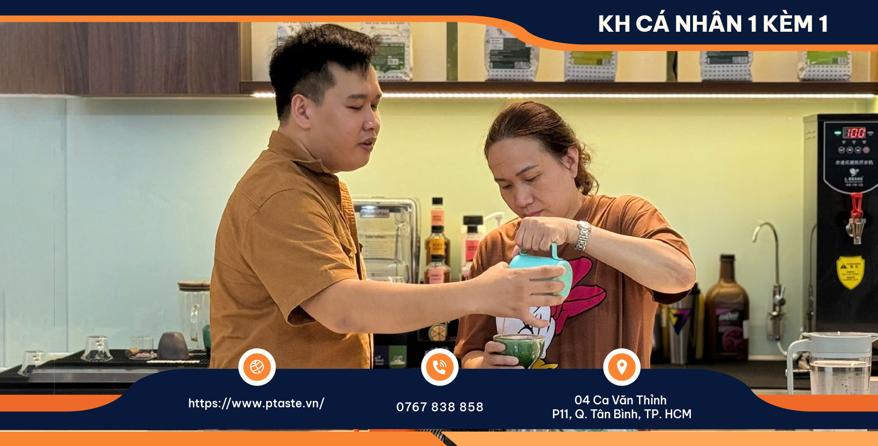 KHOÁ HỌC PHA CHẾ 1 KÈM 1