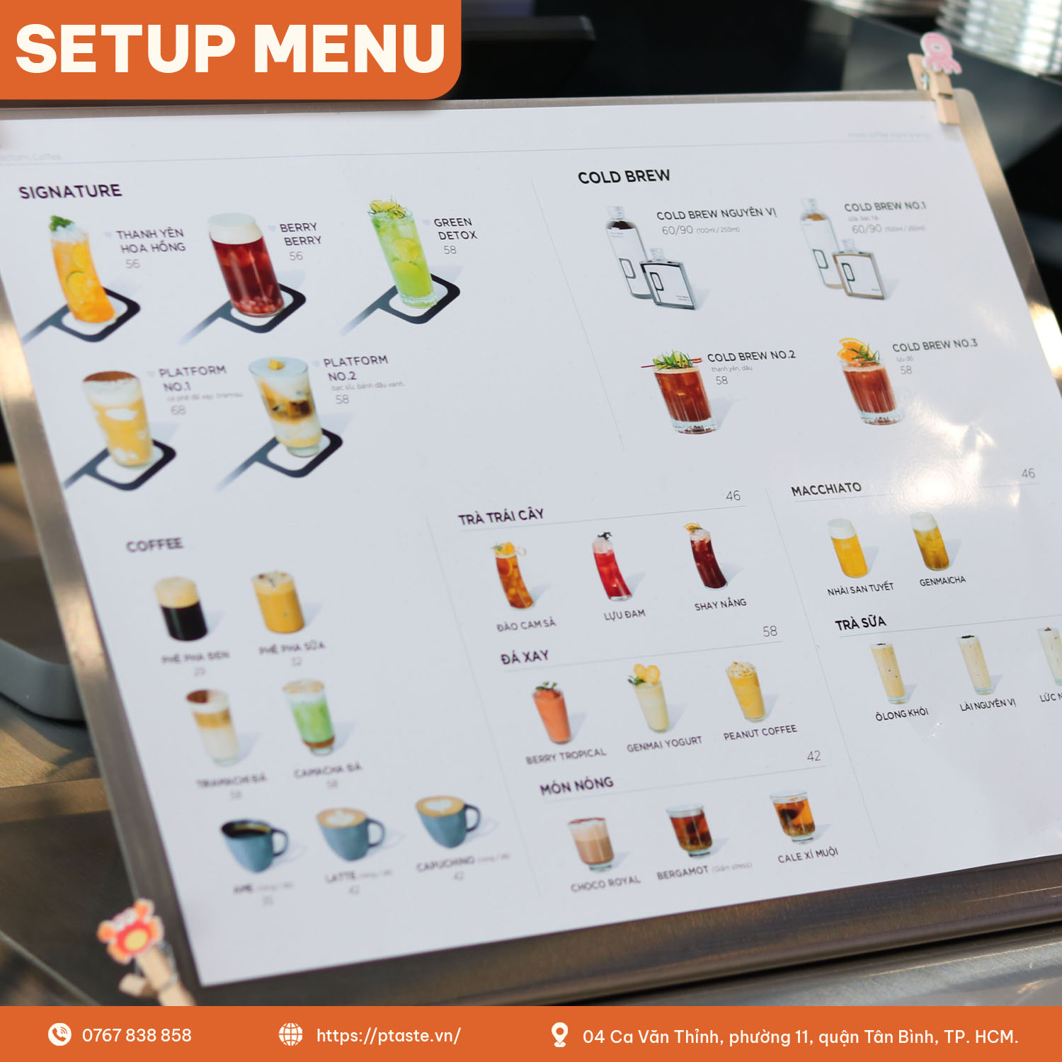 Những Lầm Tưởng Phổ Biến Khi Setup Menu Quán Cafe Trà Sữa Và Giải Pháp Khắc Phục Hiệu Quả