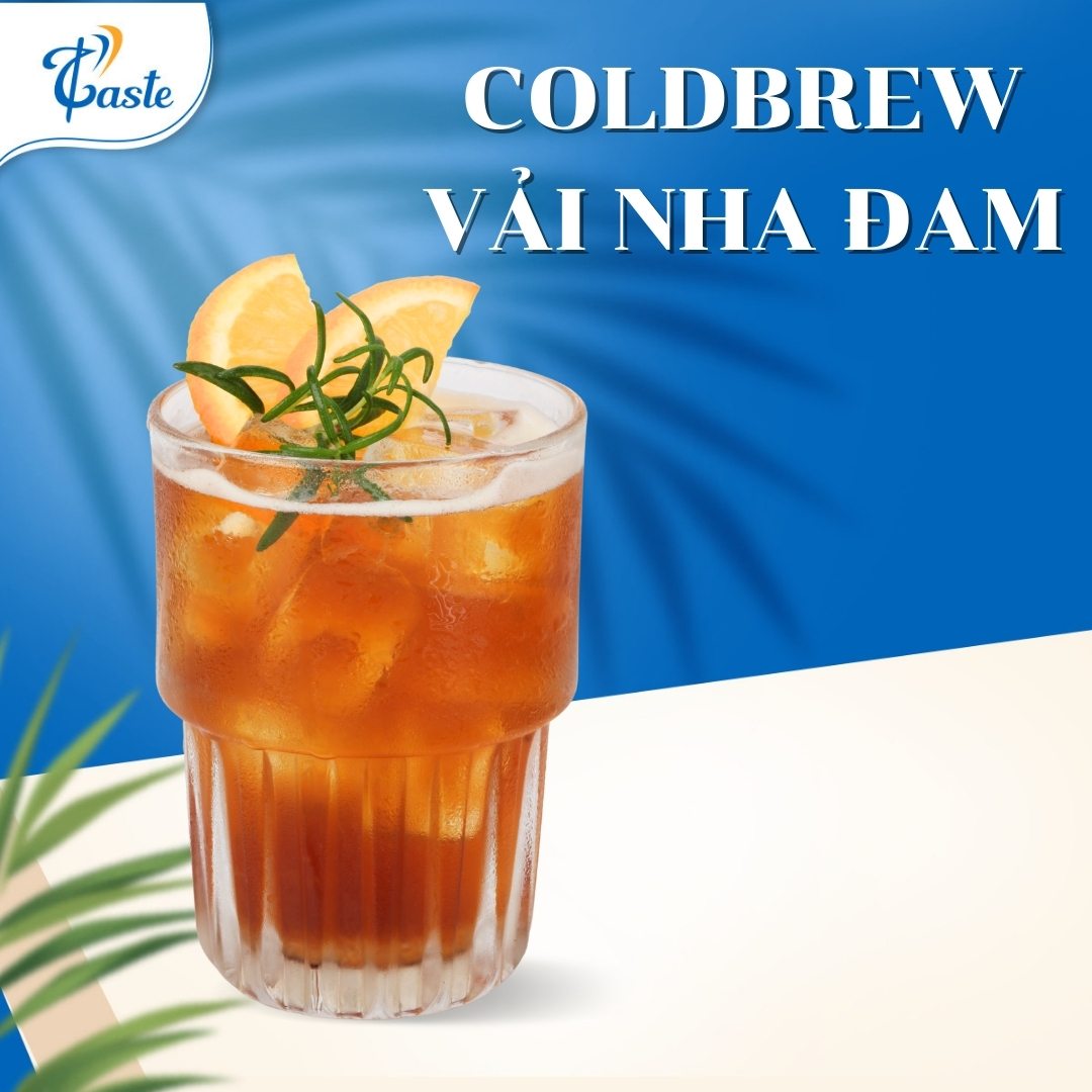 CÔNG THỨC COLDBREW VẢI NHA ĐAM