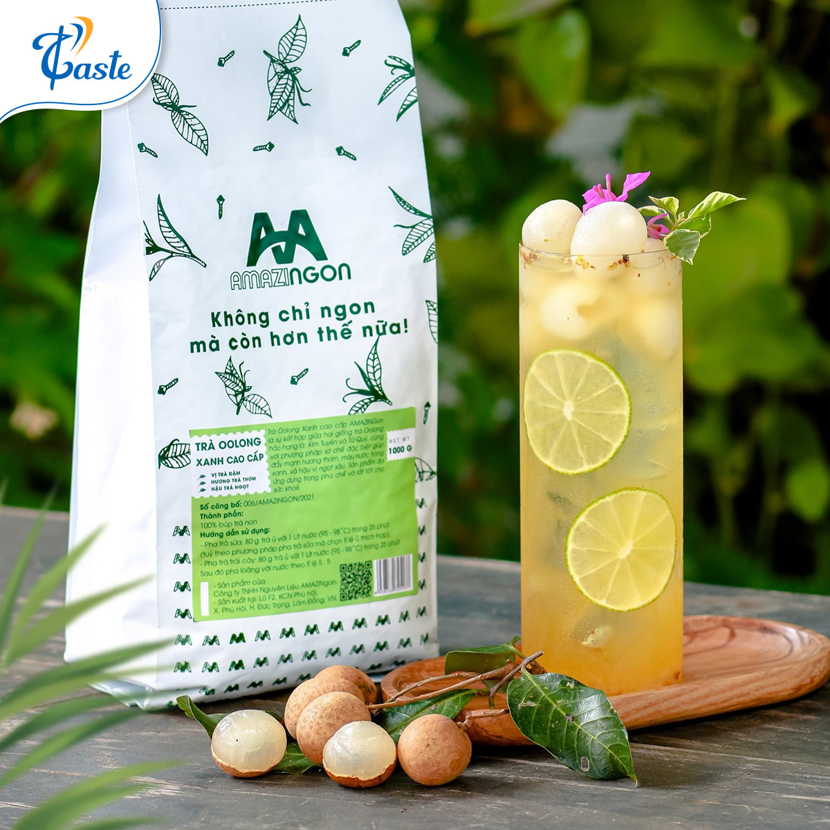 CÔNG THỨC TRÀ NHÃN MỘC QUẾ HOA