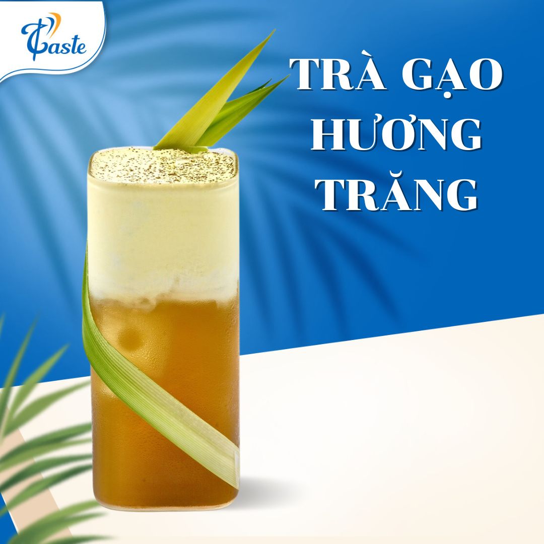 CÔNG THỨC TRÀ GẠO HƯƠNG TRĂNG