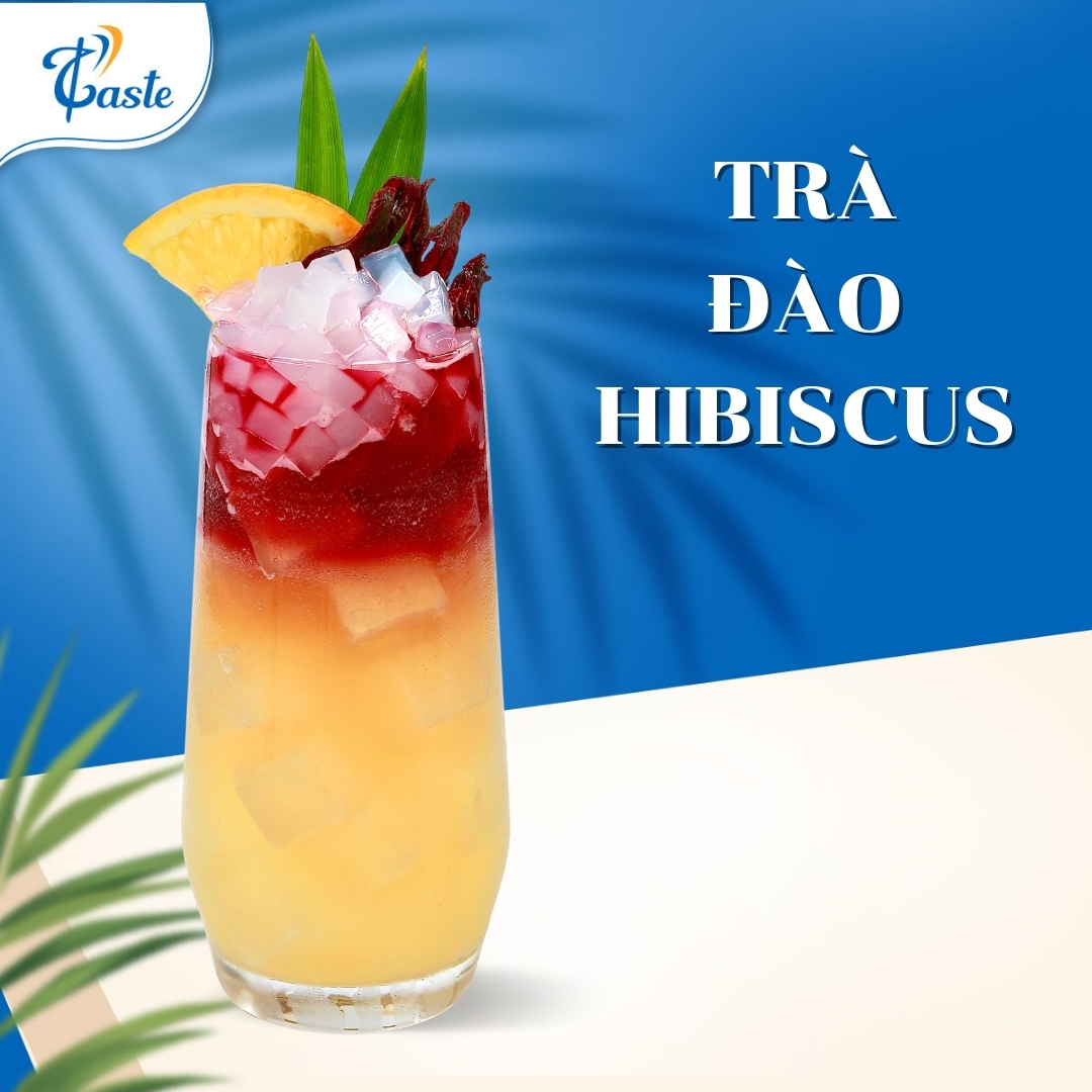CÔNG THỨC TRÀ ĐÀO HIBISCUS
