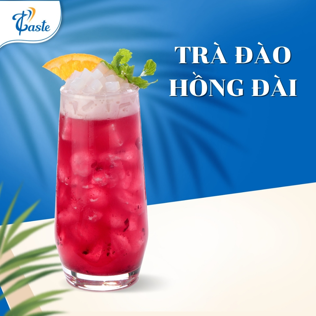 CÔNG THỨC TRÀ ĐÀO HỒNG ĐÀI