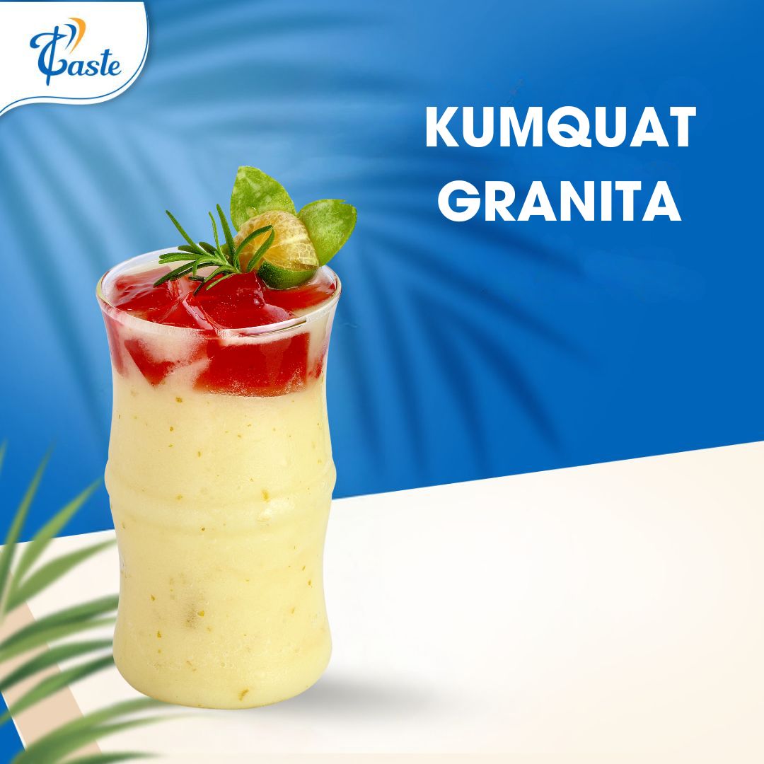 CÔNG THỨC KUMQUAT GRANITA