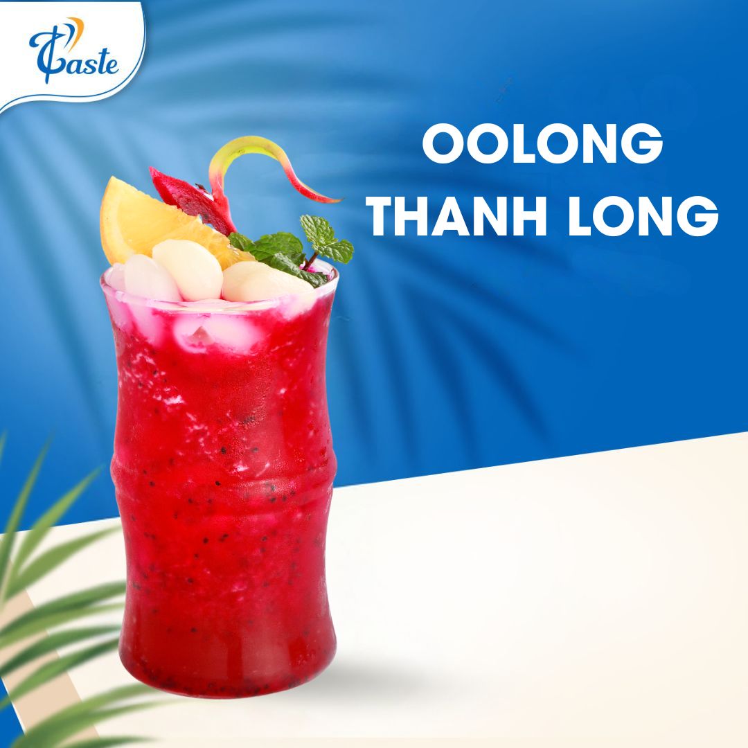 CÔNG THỨC OOLONG THANH LONG ĐỎ