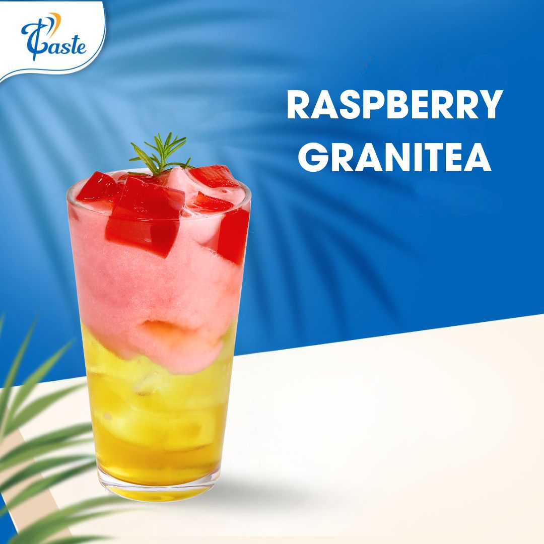 CÔNG THỨC RASPBERRY GRANITEA
