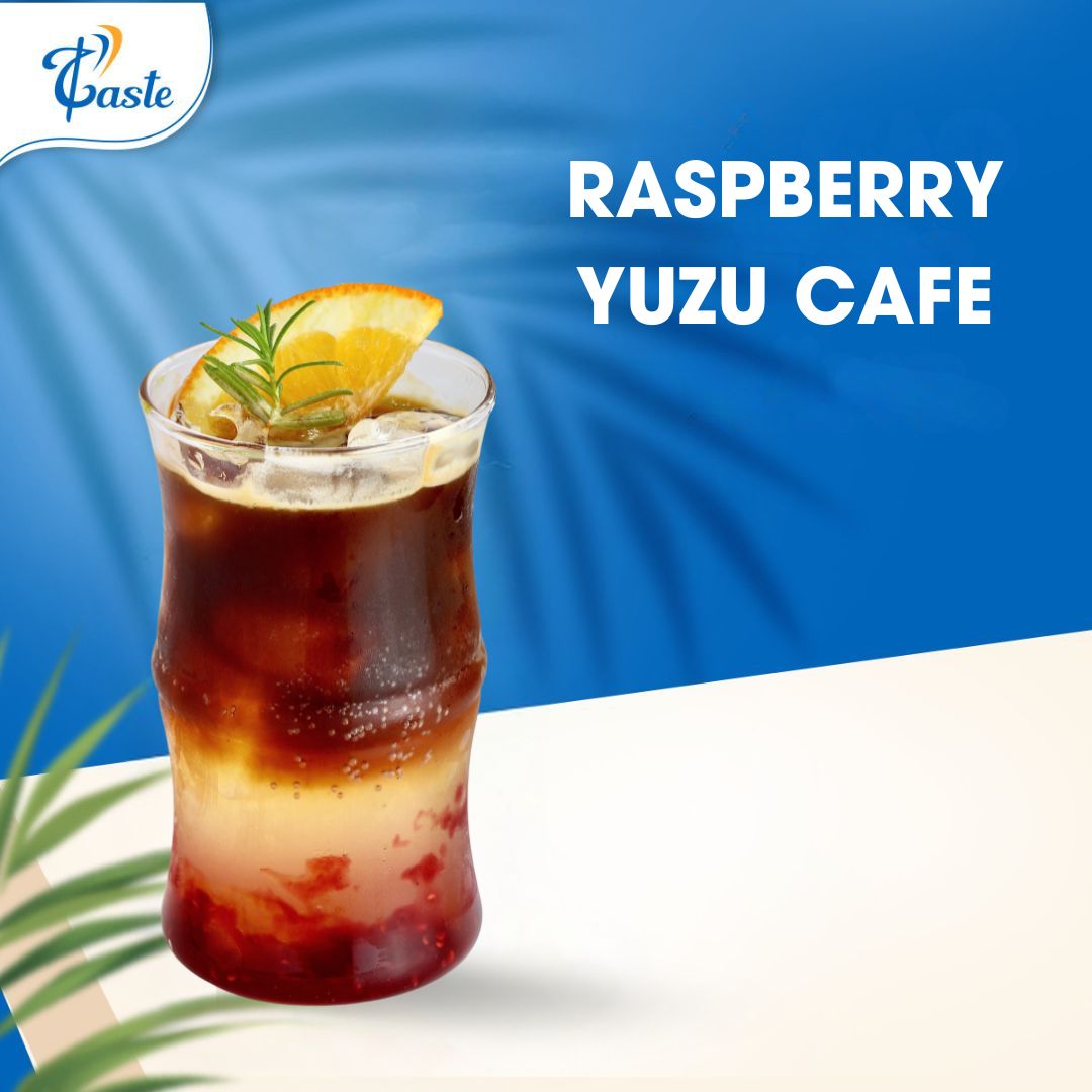 CÔNG THỨC RASPBERRY YUZU CAFE