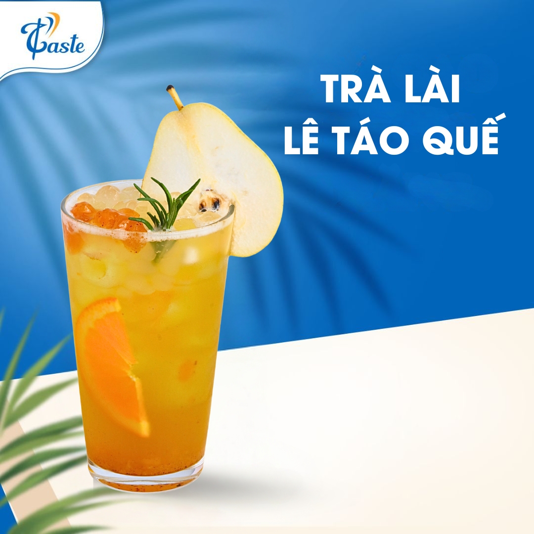 CÔNG THỨC TRÀ LÀI LÊ TÁO QUẾ