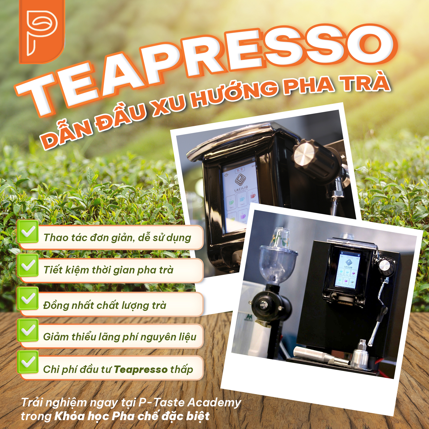 Teapresso - Giải Pháp Mới Cho Kinh Doanh Đồ Uống