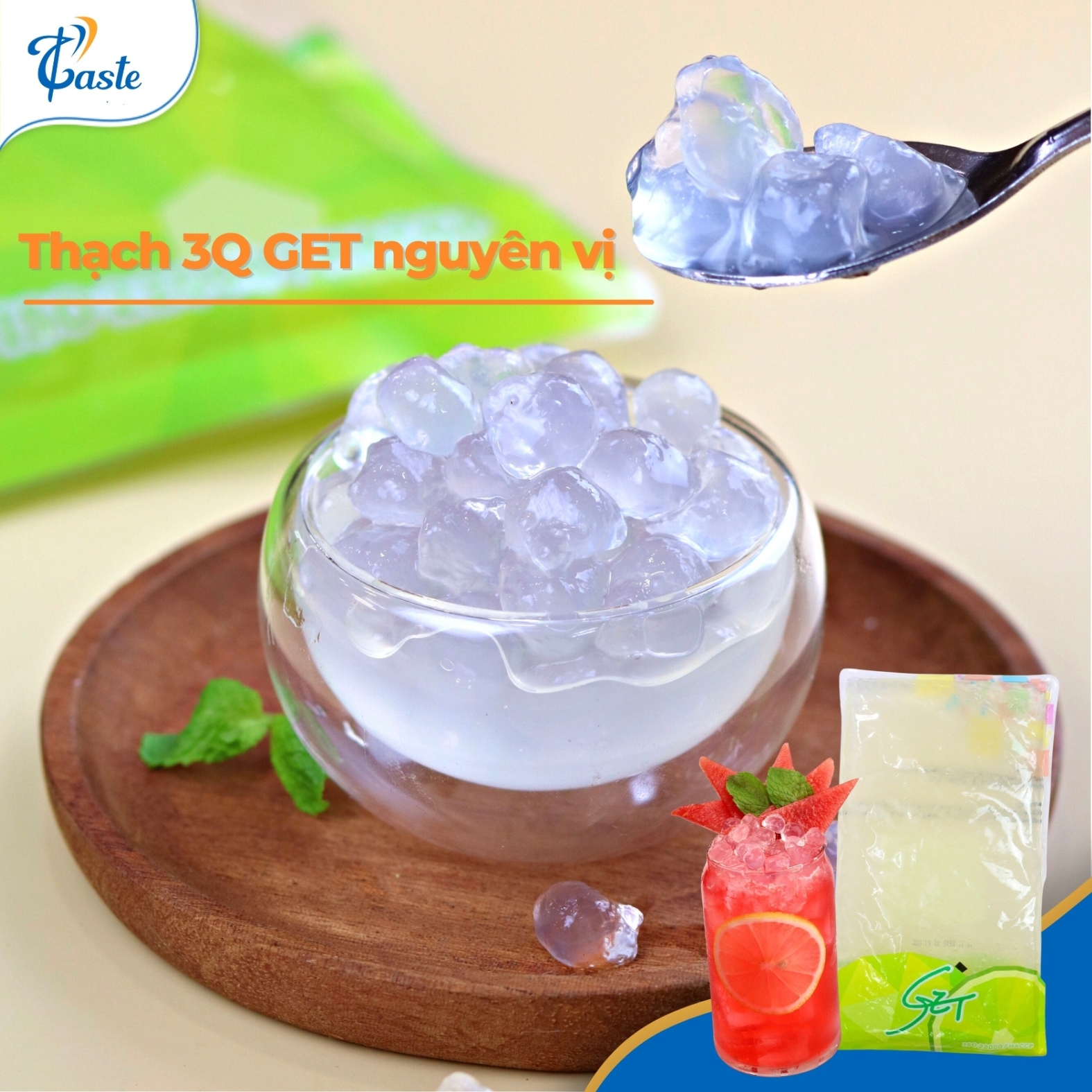 THẠCH TRÂN CHÂU 3Q NGUYÊN VỊ - HIỆU GET