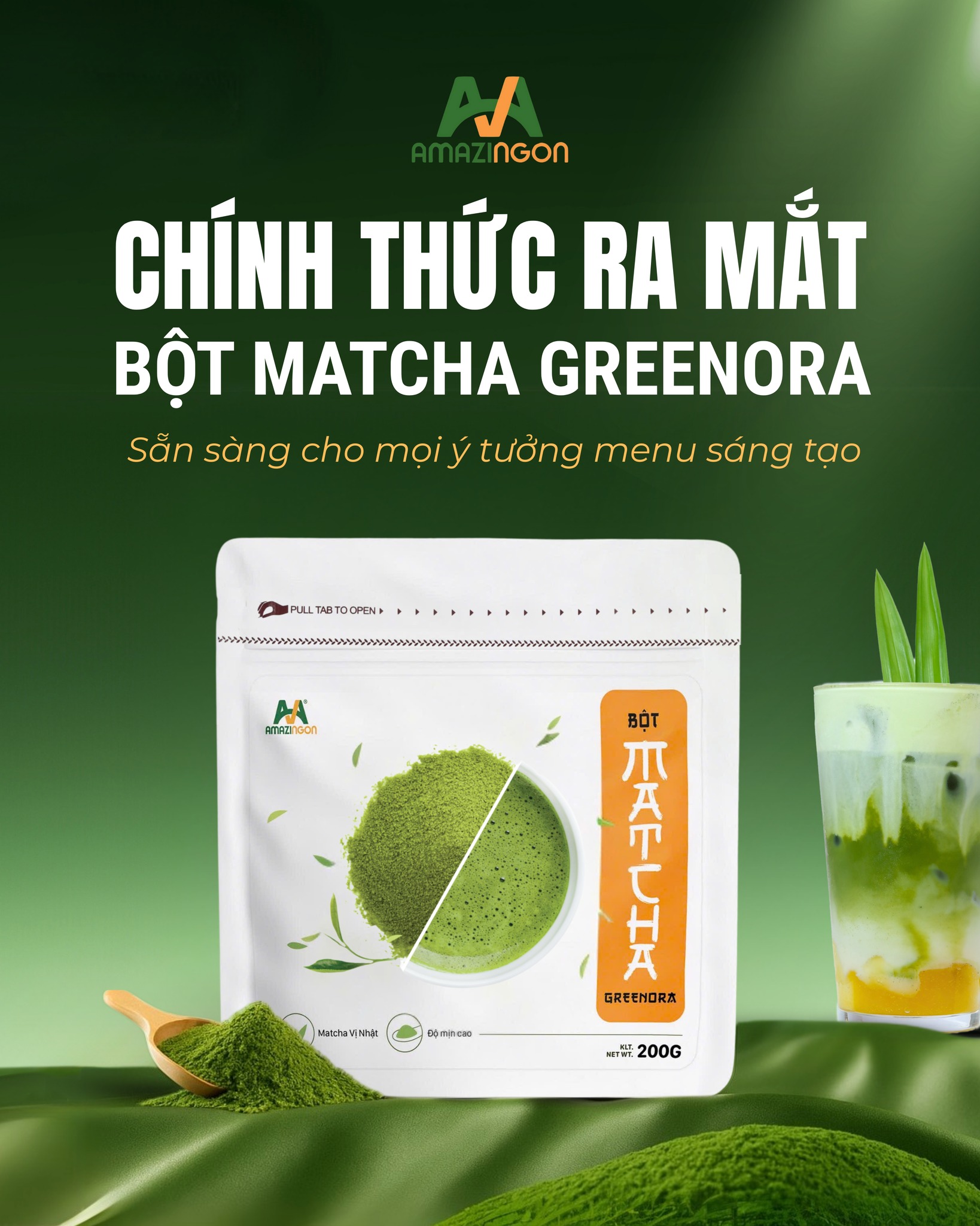 MATCHA GREENORA AMAZINGON