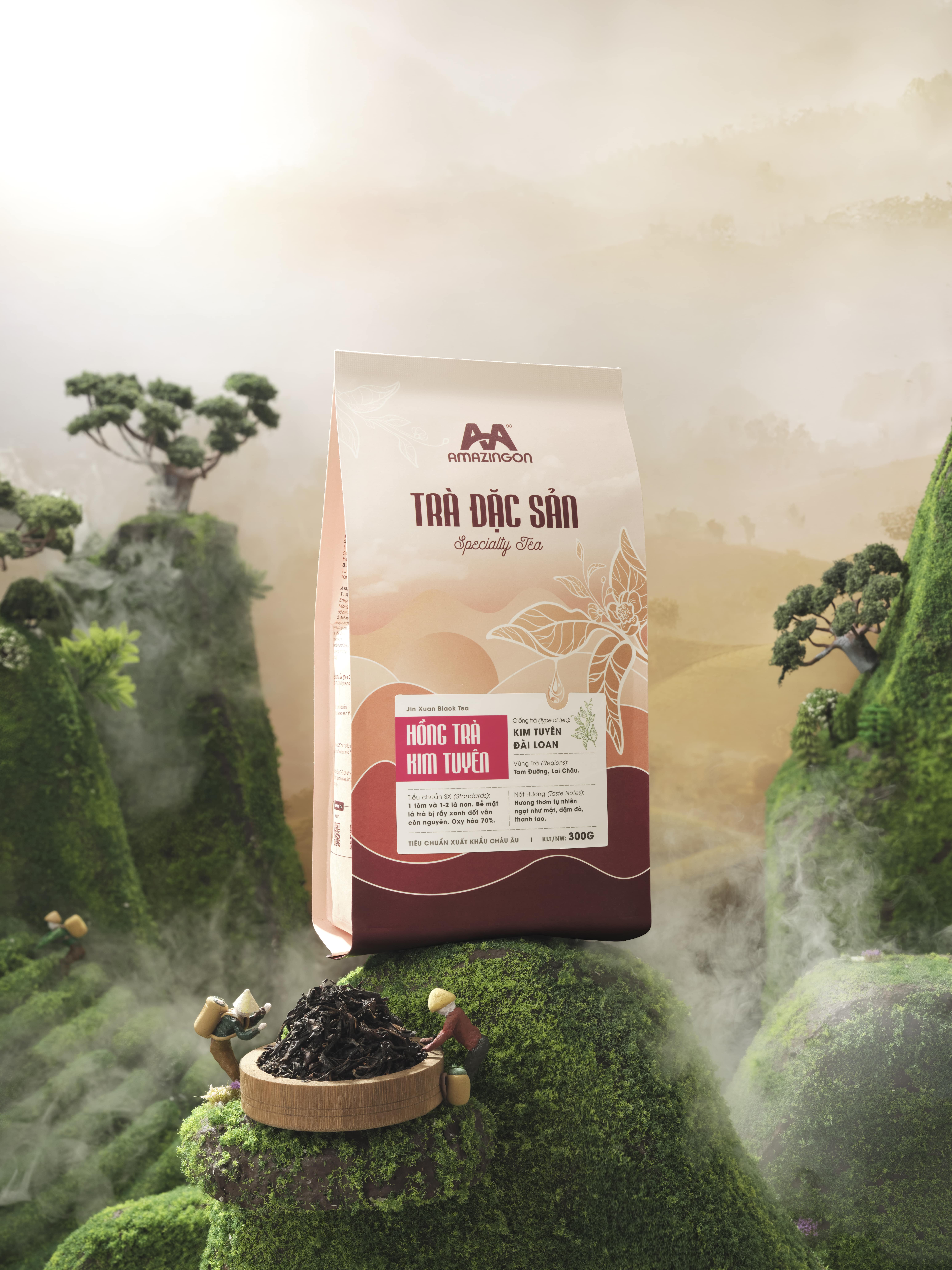 Trà đặc sản Bạch Trà Mẫu Đơn AMAZINGON