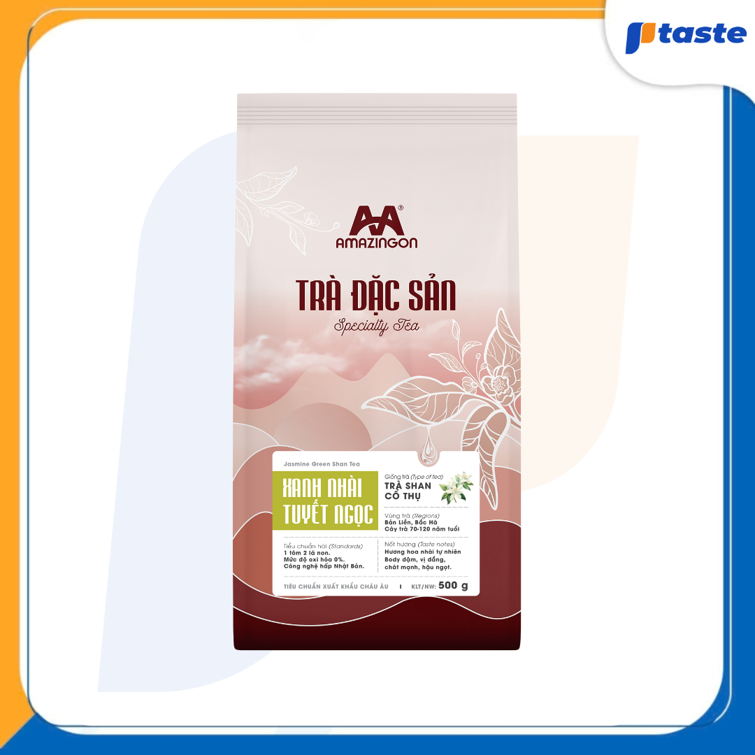 TRÀ ĐẶC SẢN - XANH NHÀI TUYẾT NGỌC AMAZINGON