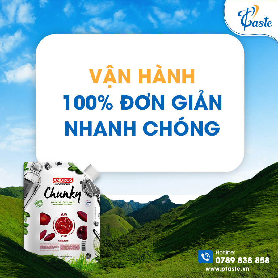 MỨT VIỆT QUẤT ANDROS CHUNKY 1KG