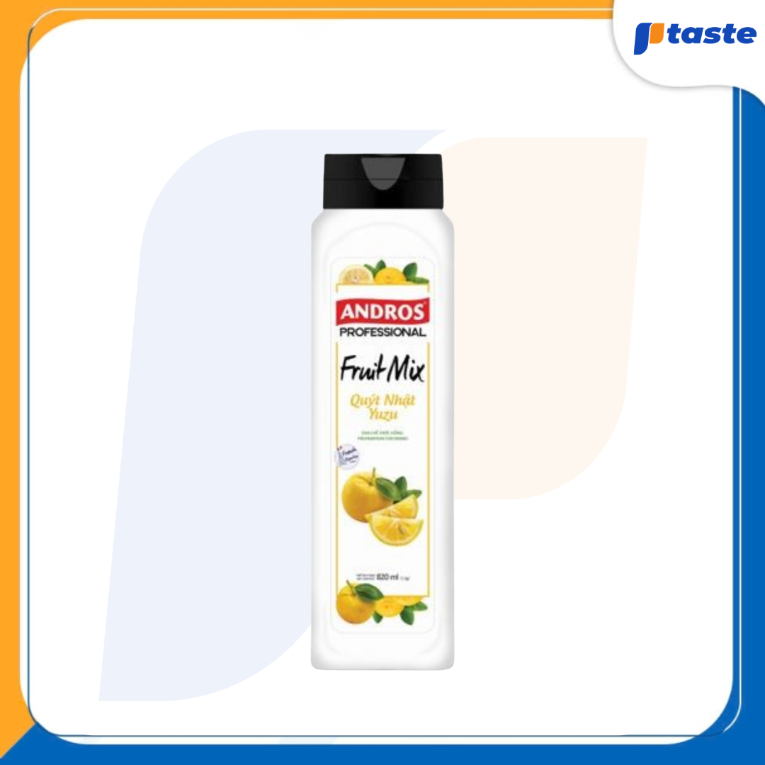 ANDROS FRUIT MIX - QUÝT NHẬT YUZU 850ml