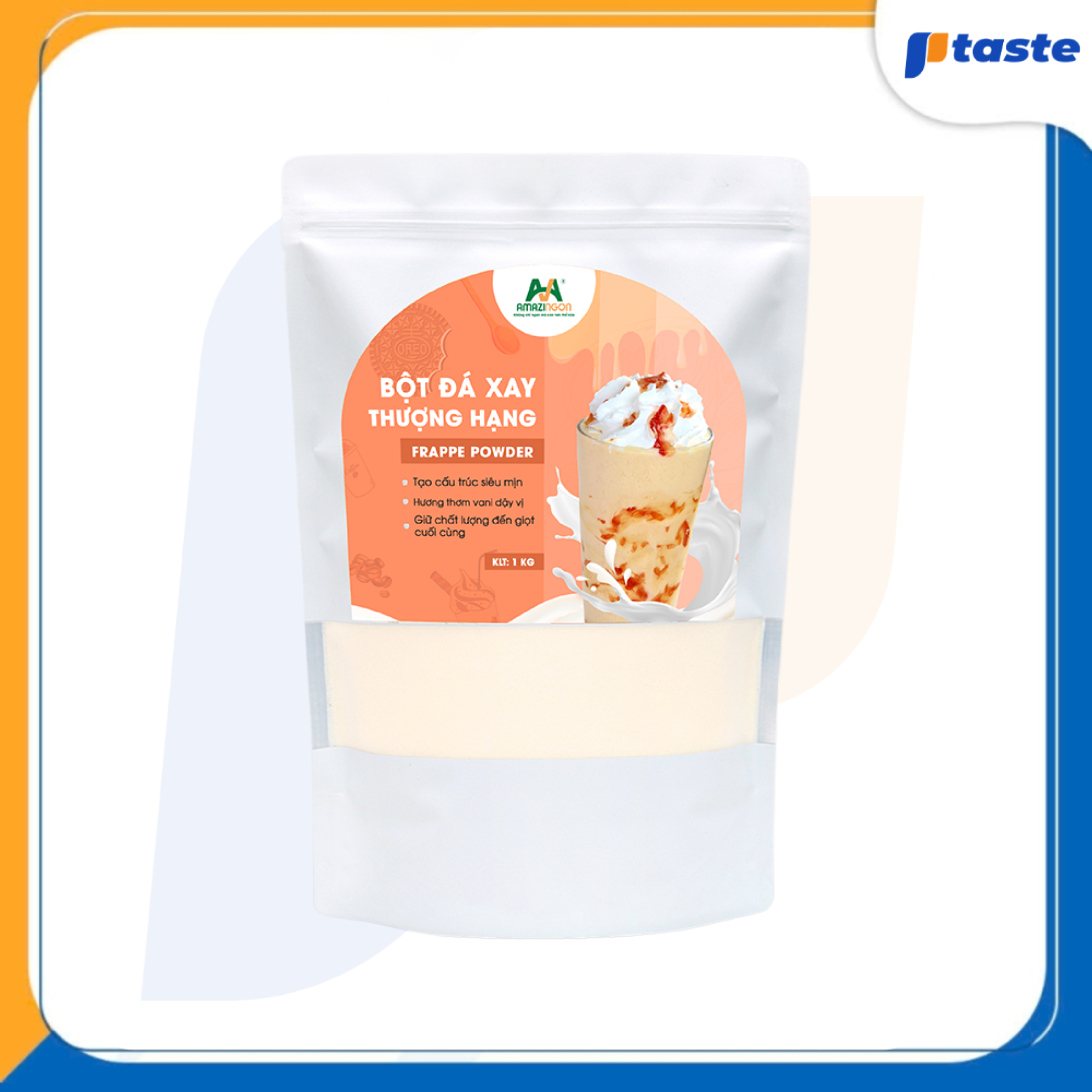 BỘT ĐÁ XAY THƯỢNG HẠNG AMAZINGON 500G, 1KG