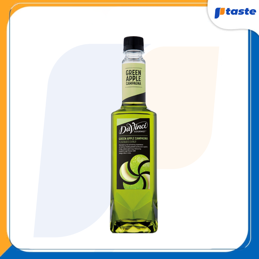 DAVINCI SYRUP GREEN APPLE CAMPANA (SIRO TÁO XANH)