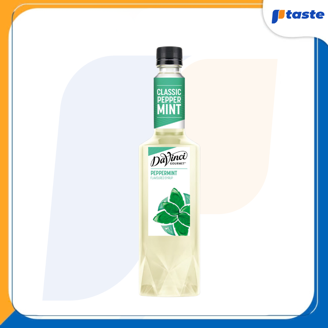 DAVINCI SYRUP CLASSIC PEPPER MINT (SIRO BẠC HÀ TRẮNG)